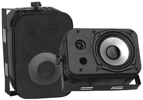 PDWR40B Pyle Outdoor 4" Speaker Monitor Black