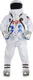 Underwraps Deluxe Astronaut Suit Adult Costume | White | One Size