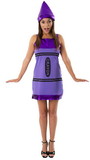 Orion Costumes Women's Purple Crayon Costume Dress