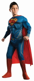 Rubies Superman Man Of Steel Deluxe Muscle Chest Costume Child