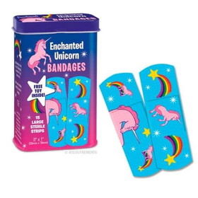 Accoutrements ACC-11748-C Enchanted Unicorn Latex-Free Bandage Box Of 15