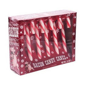 Accoutrements ACC-12192-C Bacon Flavored Candy Canes