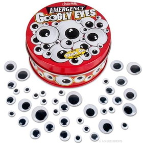 Accoutrements ACC-12266-C Emergency Googly Eyes With Stick On Adhesive