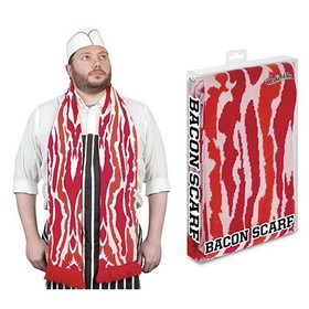 Accoutrements ACC-12730-C 71" Soft-Knit Acrylic Bacon Scarf