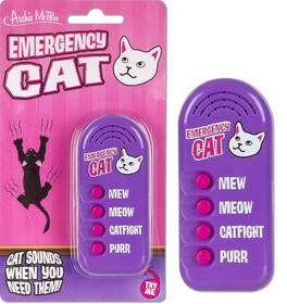 Accoutrements Emergency Cat Electronic Noisemaker