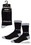 Accoutrements ACC-12852-C Dissent Women'S Crew Socks In Black And Gray