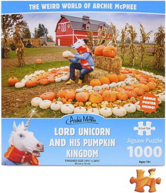 Accoutrements ACC-12932-C Lord Unicorn And His Pumpkin Kingdom 1000 Piece Jigsaw Puzzle