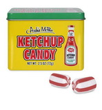Accoutrements ACC-12958-C Ketchup Flavored Sugar Candy 2.5oz with Collector Tin