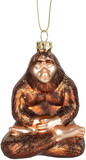 Accoutrements ACC-12994-C Enlightened Bigfoot Hand-Blown Glass Holiday Ornament