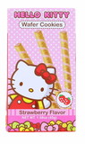 Asian Food Grocer AFG-16786-C Hello Kitty Strawberry Wafer Cookies | 1.58 Ounce Pack