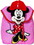 Accessory Innovations AIC-19122-C Disney Mickey Mouse & Friends Plush 10 Inch Backpack Minnie Mouse
