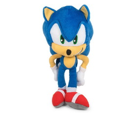 Accessory Innovations AIC-22097-C Sonic The Hedgehog 8 Inch Plush Clip On Coin Bag