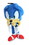 Accessory Innovations AIC-22098-C Sonic The Hedgehog 12 Inch Plush Clip On Coin Bag