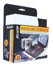 Allsop ALS-288774-C Allsop Photo Disc Storage Album Holds Up To 32 Discs