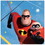 Amscan Disney/Pixar Incredibles 2 5" Beverage Napkins, 16-Pack
