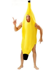 Banana Adult Costume, One Size