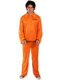 Orange Prisoner Jumpsuit Adult Costume - Standard