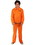 Orange Prisoner Jumpsuit Adult Costume - Standard