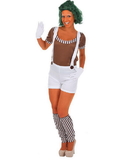 Orion Costumes Chocolate Worker/Oompa Loompa Women's Costume - Small