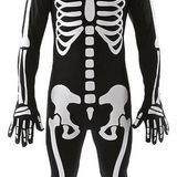 Orion Costumes ANG-17189-C Classic Skeleton Adult Costume Skin Suit - Medium