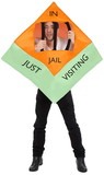 Orion Costumes ANG-19445-C In Jail Adult Costume, One Size