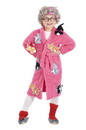 Orion Costumes ANG-35017-C Crazy Cat Lady Kids Costume, Robe & Wig Set, One Size Fits Up To Size 10