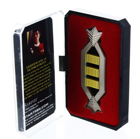 Anovos Productions ANV-2043-C Star Trek Spock Captain Authentic Rank Pin