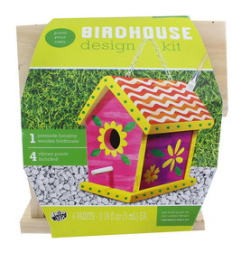 Anker Play ARP-450063-C Paint Your Own Birdhouse Craft Kit