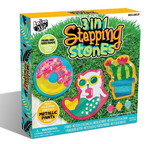 Anker Play ARP-450079-C 3 in 1 Stepping Stones Craft Kit Makes 3 Stepping Stones
