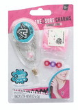 Acade-Me Treasure Charm Bracelets Jewelry Craft Kit: Garnet Love (Pink)