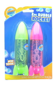 Anker Play ARP-950122GRP-C Bubble Workz 2-Piece Bubble Rocket Pack | Green & Pink