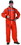 Aeromax Adult Astronaut (Orange) Suit W/ Cap Costume