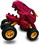 Aeromax Dino-Faur Pull Back Dinosaur Truck, Red