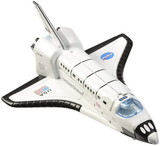 Aeromax ARX-PBSB-C Aeromax Pull Back 6 Inch Die Cast Space Shuttle With Lights & Sound