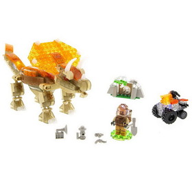 Laser Pegs 220 Piece Light Up Construction Set, Triceratops Charge