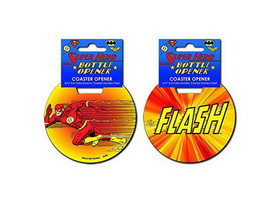 Adventure Trading AVT-ADTCBA14008-C DC Comics The Flash Super Speed Coaster Bottle Opener
