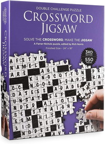 Babalu BAB-2019-C Crossword 550 Piece Jigsaw Puzzle 3rd Edition
