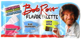 Boston America BAC-17555-C Bob Ross Flavor Palette Paintbrush Dipping Fruity Candy