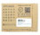 Ballet Global BAL-94302-C Ballet REAL Series Bitcoin Cold Storage Wallet Card