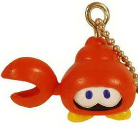 Banpresto Super Mario Brothers Keychain Huckit Crab