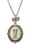 BBC Doctor Who Weeping Angel Cameo Necklace