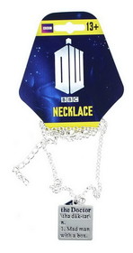 BBC Doctor Who "Mad Man With A Box" Pendant Necklace