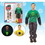 Bif Bang Pow BBP-17051ALT2-C Big Bang Theory 8" Retro Clothed Action Figure, Sheldon (Green Lantern/ Hawkman)