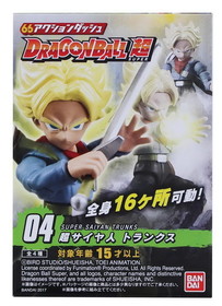 Bandai BDI-98805_TRNK-C Dragon Ball Super Power 66 Mini Figure | Super Saiyan Trunks
