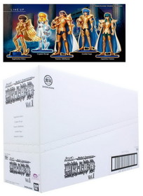 Bandai BDI-BAN91157-C Saint Seiya Agaruma Vol. 1 Trading Figures, Box of 5