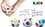 Brand Partners Group BDP-RBK-RB-MS-SET-C Rubiks 3 Piece Gift Set | Rainbow Ball | 2x Magic Stars