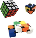 Brand Partners Group BDP-RBK-SET-2004-C Rubiks 3 Piece Gift Set | Squishy Cube | Infinity Cube | Spin Cublet