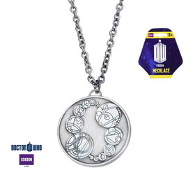 Dr. Who Master's Saxon Stainless Steel Pendant Necklace