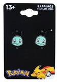 Body Vibe BDV-SQRTLER02-C Pokemon Squirtle Head Stainless Steel Stud Earrings