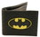 Bioworld BIW-56640-C Batman Shield Black Rubber Bifold Wallet